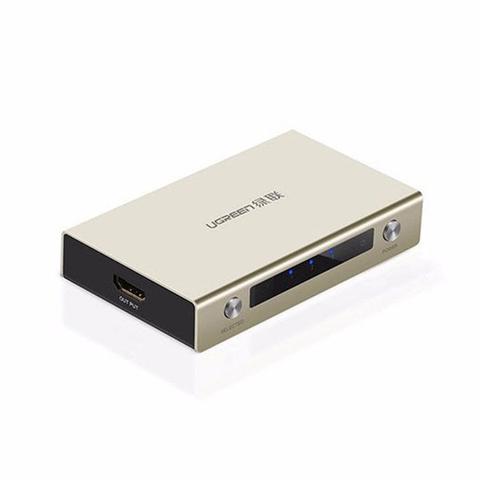 Ugreen 40278 3 Port HDMI Switch - Zinc Alloy