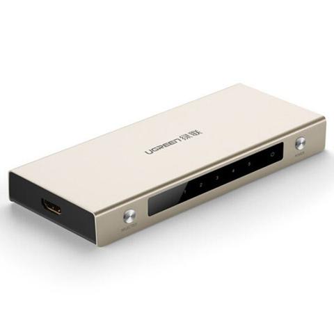 Ugreen 40279 5 Port HDMI Switch - Zinc Alloy