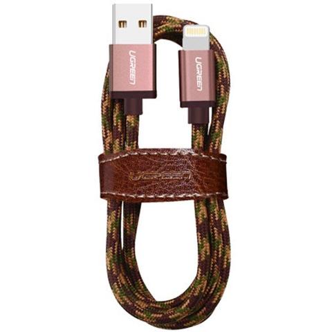Ugreen 40689 1M Lightning Cable - Dark Brown