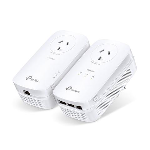 TP-Link TL-PA8033P KIT AV1300 3-Port Gigabit Passthrough Powerline Kit