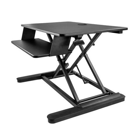 StarTech Sit Stand Desk Converter - Large Adjustable Ergonomic Desk