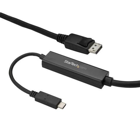 StarTech 9.8' USB C to DisplayPort 1.2 Cable - 4K 60Hz DP Adapter Cable