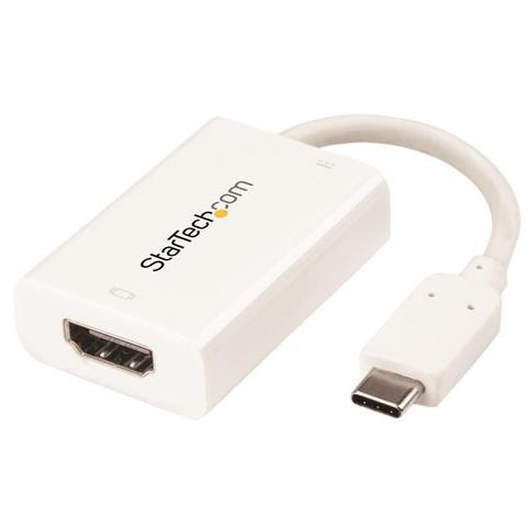StarTech USB C to HDMI 2.0 Adapter 4K 60Hz - Power Delivery Passthrough