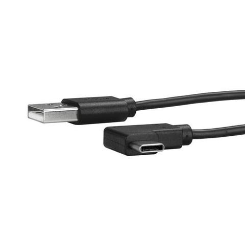 StarTech USB to USB C Cable - Right Angle - USB 2.0 - USB A to USB C