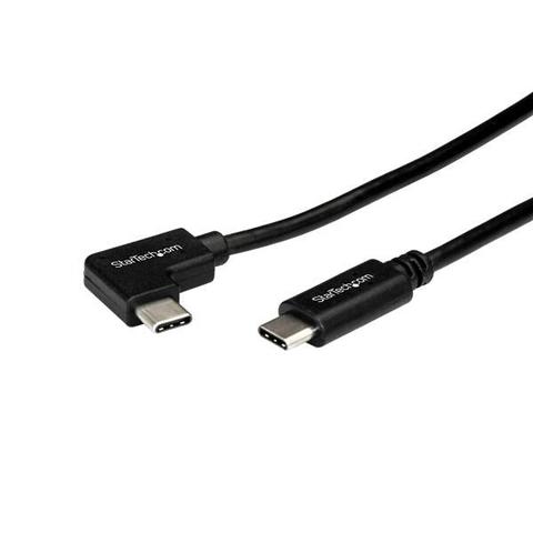 StarTech 1m 3 ft Right Angle USB-C Cable - M/M - USB 2.0