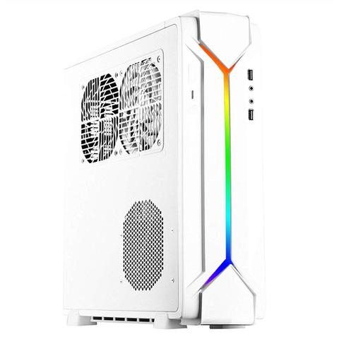 SilverStone Raven RVZ03 ARGB Mini ITX Case - White