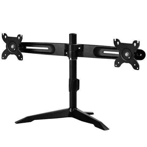 SilverStone ARM23BS Horizontal Dual LCD Monitor Desk Stand