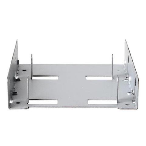 SilverStone SDP08 LITE 3.5" to 2 x 2.5" Drive Bay Converter - Grey