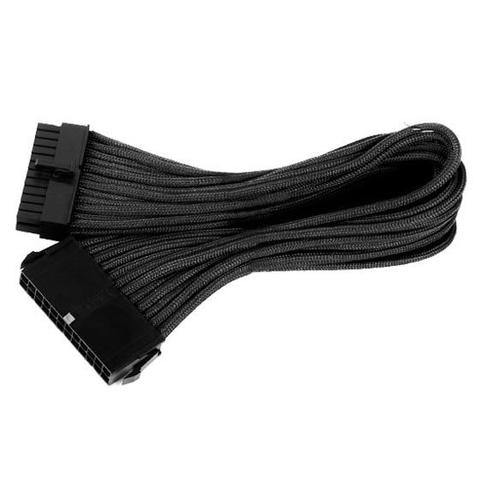 SilverStone PP07-MBB 30cm ATX 24pin to MB-24pin Cable - Black