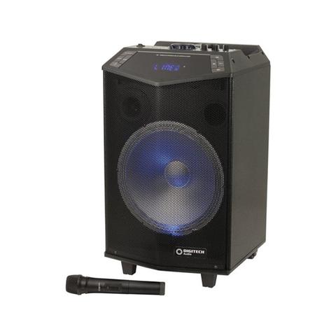 Digitech 12" Rechargeable PA Speakers with Wireless Microphone