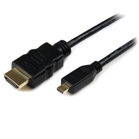 StarTech 2m Micro HDMI to HDMI Cable with Ethernet - 4K - Adapter Cable