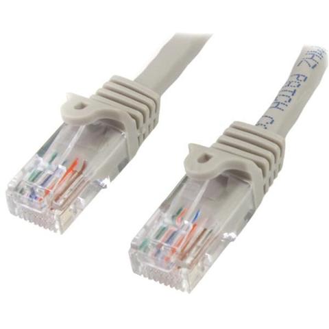 StarTech 10m Gray Cat5e / Cat 5 Snagless Ethernet Patch Cable