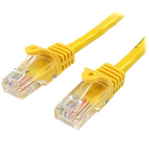 StarTech 7m Yellow Cat5e / Cat 5 Snagless Ethernet Patch Cable 7 m