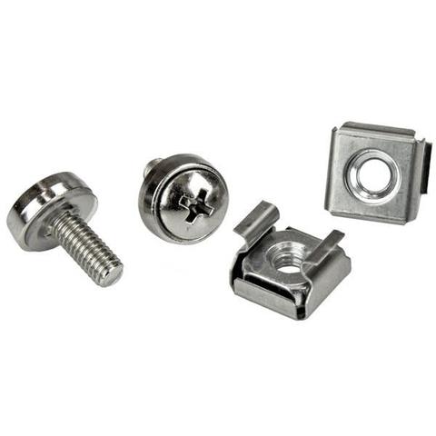 StarTech M5 Rack Screws and M5 Nuts - M5 Cage Nuts and Screws - 20 Pack