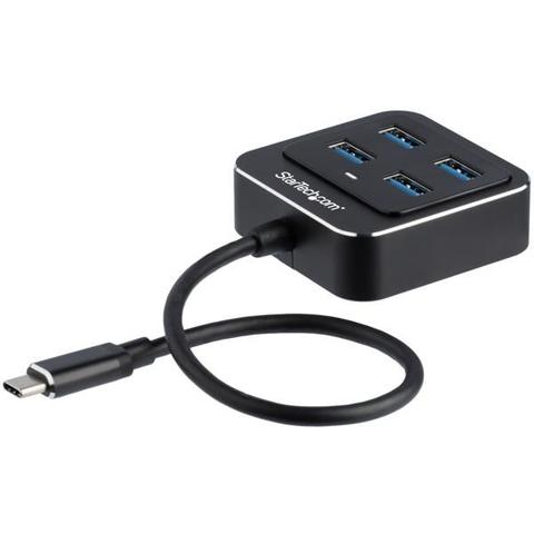 StarTech 4 Port USB C Hub - 4x USB-A 10Gbps USB 3.1 Gen 2 - Bus Powered