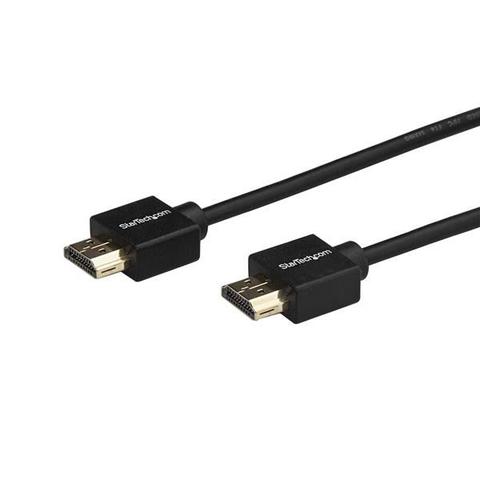 StarTech.com 2m 6.6ft HDMI 2.0 Cable, 4K High Speed HDMI Cable w/ Ethernet
