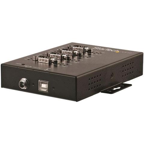 StarTech 4 Port Serial Hub Adapter USB to RS232/RS485/RS422 Converter