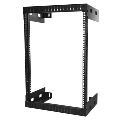StarTech 15U 19" Wall Mount Network Rack 12" Deep Open AV IT Data Rack