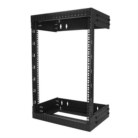 StarTech 15U 19" Wall Mount Network Rack Open Adjustable 12-20" AV/Data