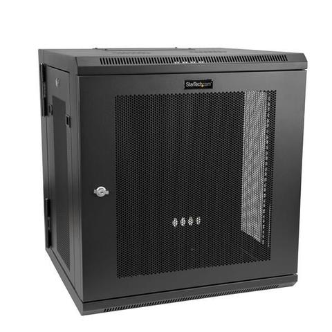 StarTech 12U 19" Wall Mount Network Cabinet - 16" Deep Hinged w/Shelf