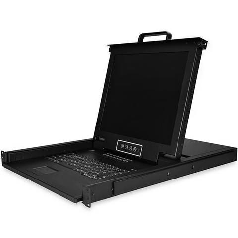 StarTech 16 Port Rackmount KVM Console w/ Cables KVM Switch w/ 17" LCD