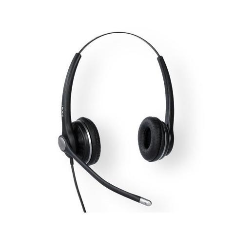 Snom A100D Wideband Binaural Headset for Snom-D3xx/D7xx/7xx