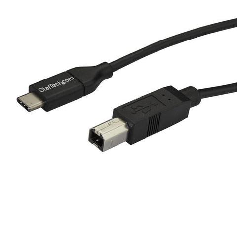 StarTech 2m 6ft USB C to USB B Cable - M/M - USB 2.0