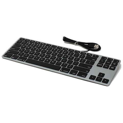 Matias FK308B TKL Aluminum Keyboard for Mac - Space Gray