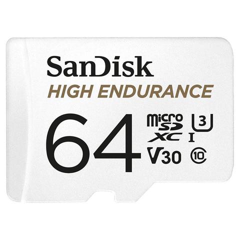 SanDisk High Endurance microSDHC Card 64GB 100MB/S