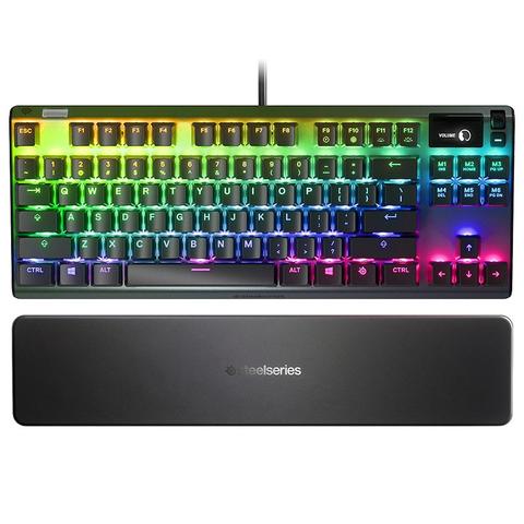SteelSeries Apex 7 TKL OLED Mechanical Gaming Keyboard - QX2 Red Switches