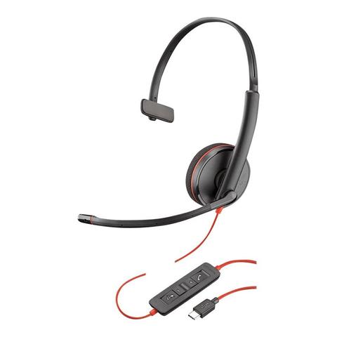 HP Poly Blackwire C3210 UC Mono USB-C Business Headset