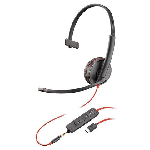 HP Poly Blackwire C3215 UC Mono USB-C Business Headset