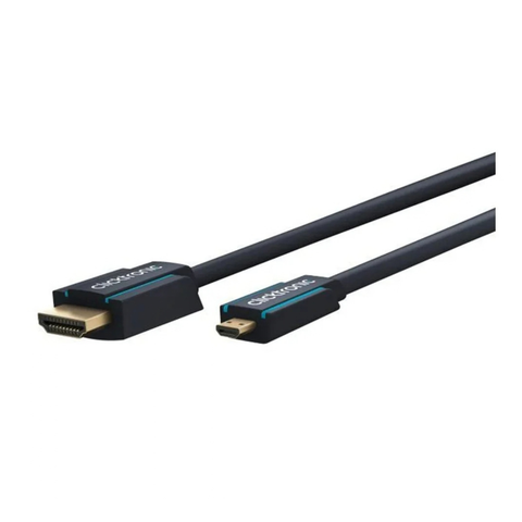 Clicktronic 5m Micro HDMI to HDMI 1.4 M to M Cable