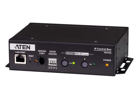 ATEN 2-Port 1U 10A Smart PDU with Outlet Control 2x C13 Outlets