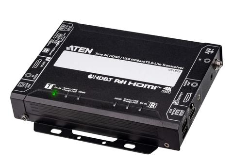 ATEN True 4K HDMI/USB HDBaseT 3.0 Lite Transceiver with PoH - 40m