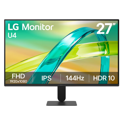 LG U4 27" 144Hz Full HD 1ms IPS Gaming Monitor
