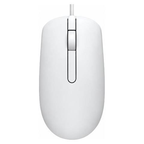 Dell MS116 Wired Optical Mouse - White