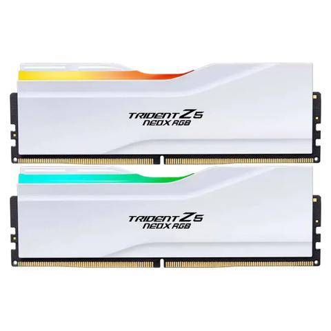 G.Skill Trident Z5 NeoX RGB 32GB (2x 16GB) DDR5 6000MHz CL28 AMD EXPO Desktop Memory - White