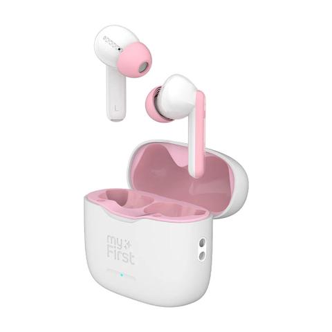 myFirst CareBuds True Wireless Stereo Earphones for Kids - White