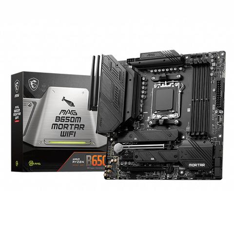 MSI MAG B650M MORTAR WIFI DDR5 AM5 Micro-ATX Motherboard