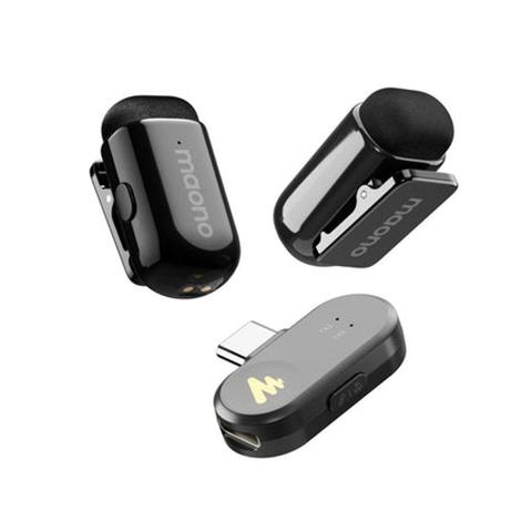 Maono WAVE T1 MINI Wireless Microphone - Type-C & iPhone 15/16 - No Charger Case
