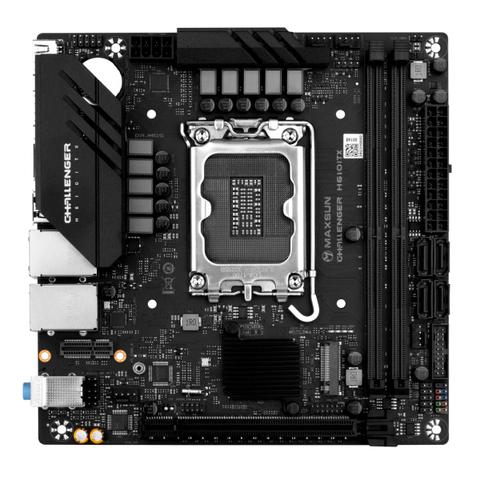 MaxSun MS-Challenger H610 ITX 2LAN V3 LGA 1700 Mini-ITX Motherboard