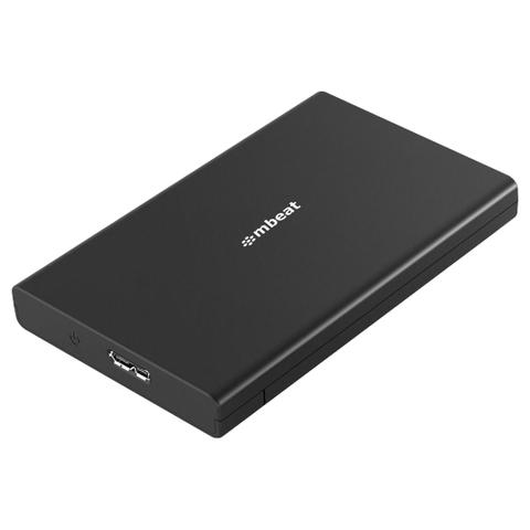 Mbeat A2 Slim Tool-Free USB 3.0 2.5" SATA HDD Enclosure (Black)