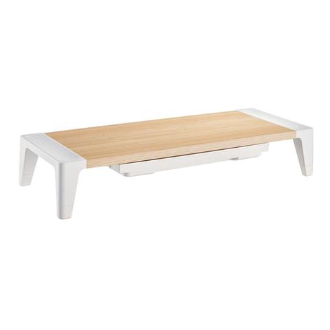 Mbeat activiva Ergolife Monitor Stand Riser with Storage Drawer