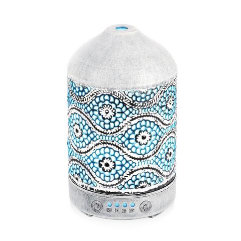 Mbeat activiva Metal Essential Oil and Aroma Diffuser (Vintage White) (100ml)