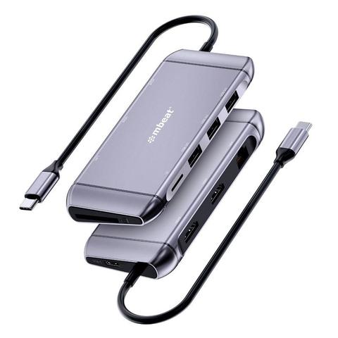 Mbeat Elite X11 Dual HDMI 9-in-1 USB-C Docking Station