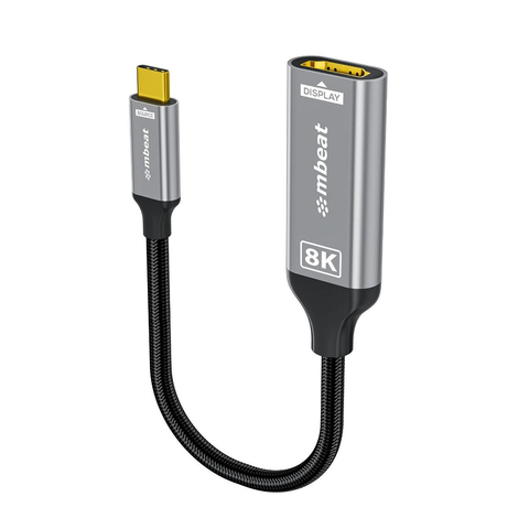 Mbeat Tough Link 8K 8K USB-C to HDMI Adapter (Space Grey)