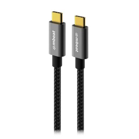 mbeat ToughLink USB 3.2 Gen2 USB-C Cable - 4K Video, 100W PD and 10Gbps Data