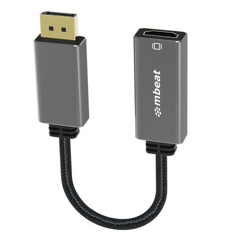 Mbeat Elite Display Port to HDMI Adapter (Space Grey)
