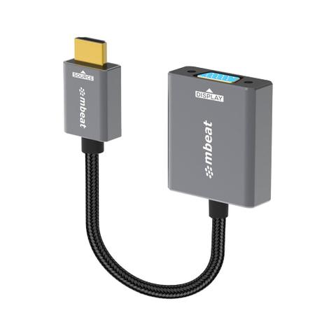 Mbeat Tough Link HDMI to VGA Adapter